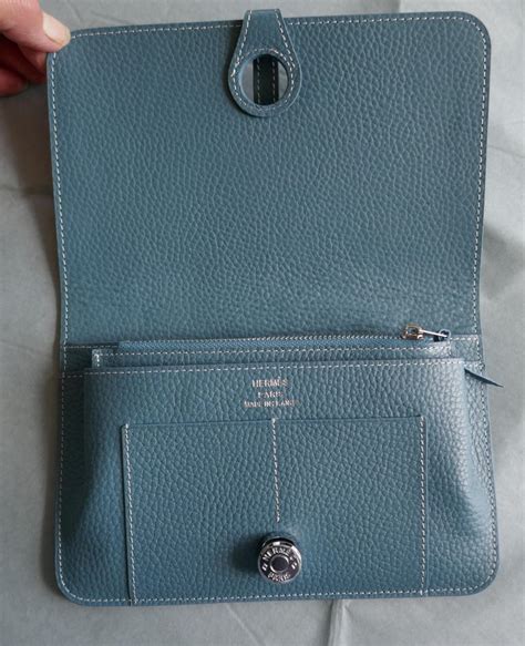 hermes wallet blue small|Hermes paris wallet price.